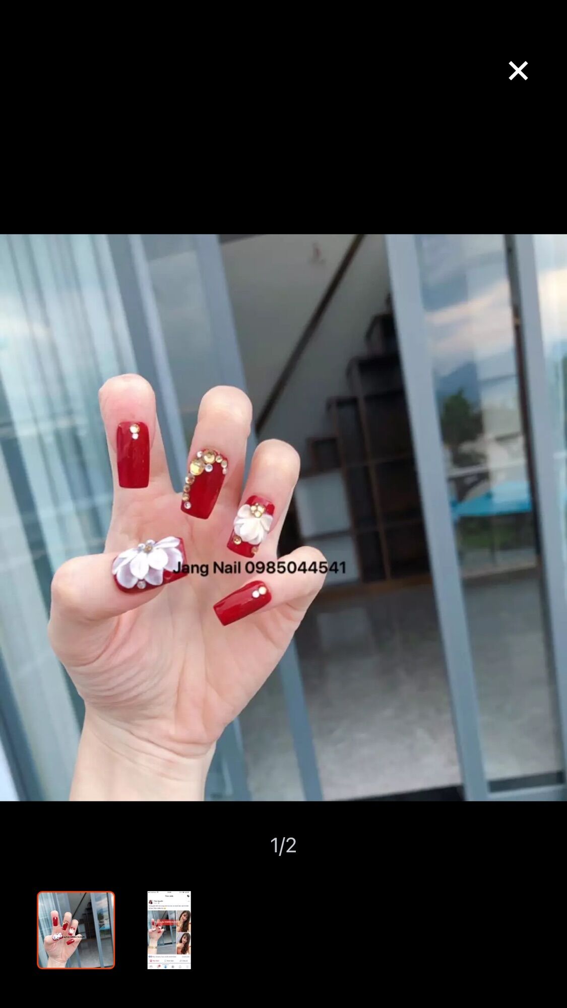 M1 Móng tay giả / Nail giả thiết kế