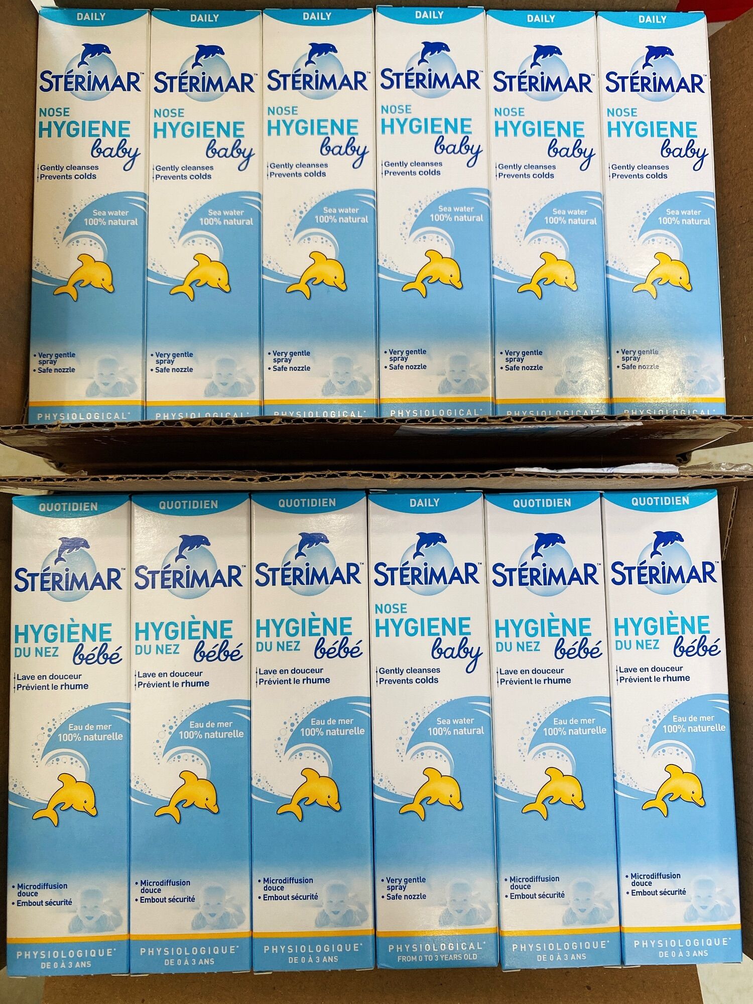 [HCM](MẪU MỚI)/NƯỚC BIỂN SÂU XỊT MŨI CHO TRẺ EM STÉRIMAR BABY (50ML)