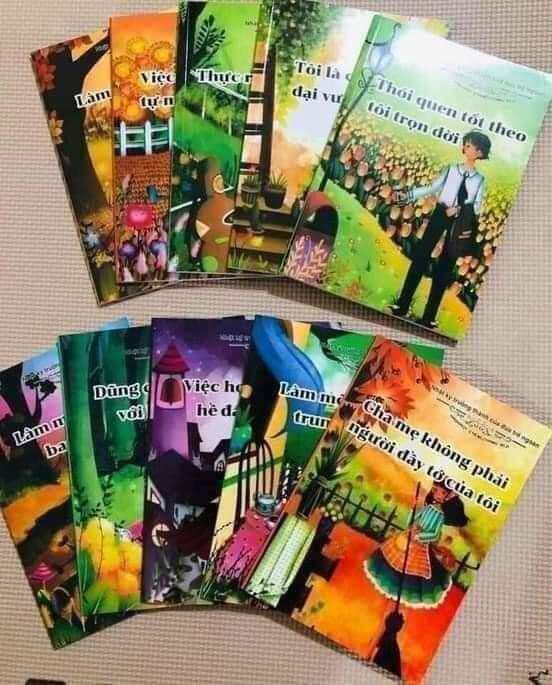 Bộ 10 tập nhật ký trưởng thành cho bé