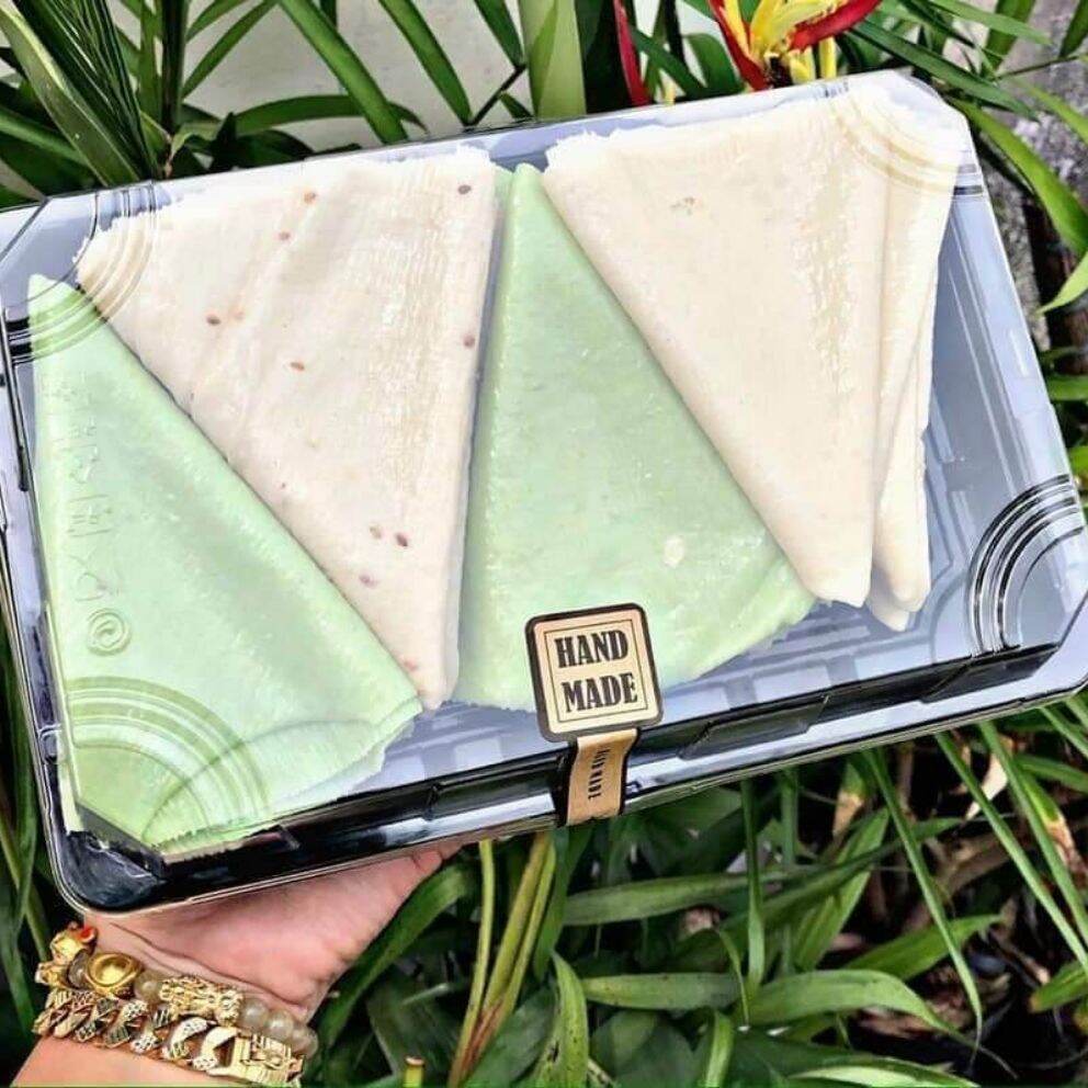 Bánh phồng sữa mix 3 vị hộp 500g đặc sản bến tre