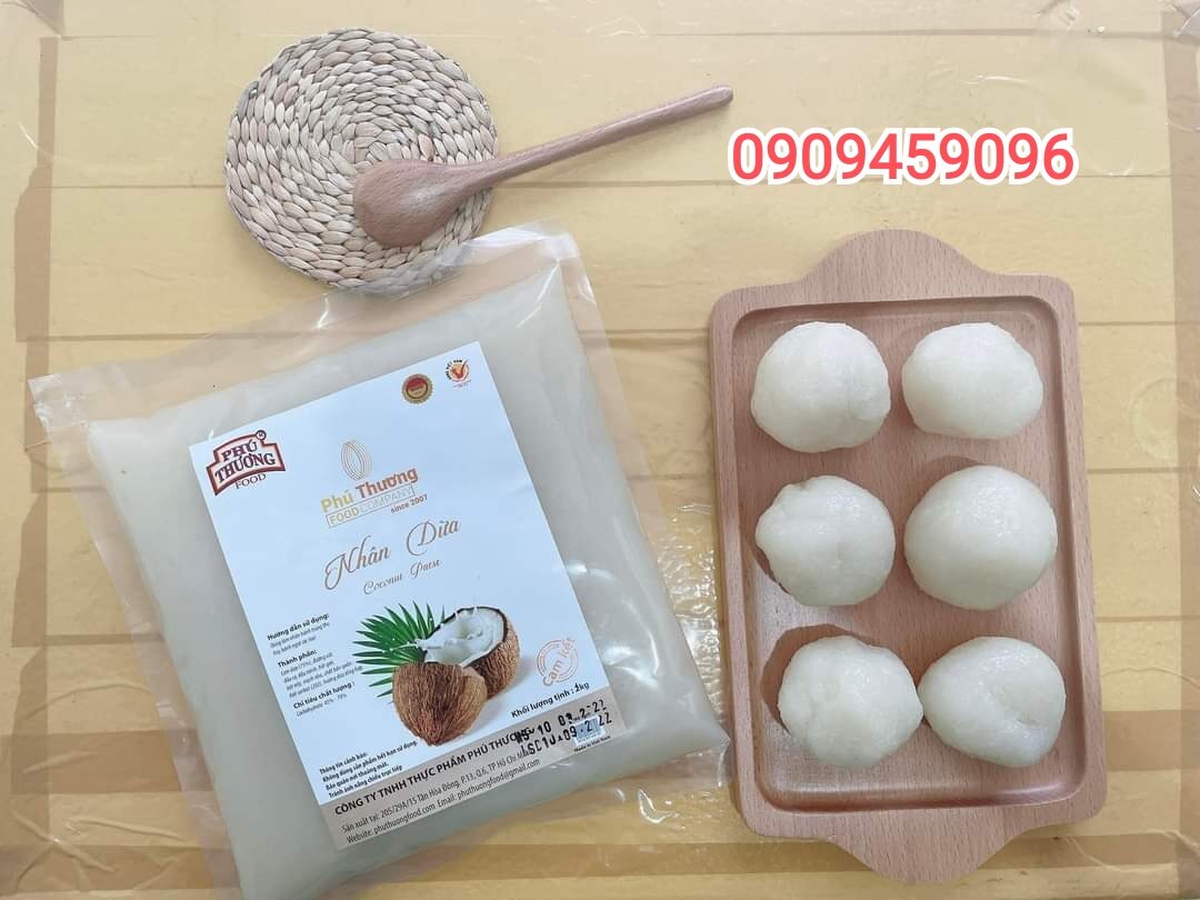 Nhân sữa dừa phú thương - túi 1kg