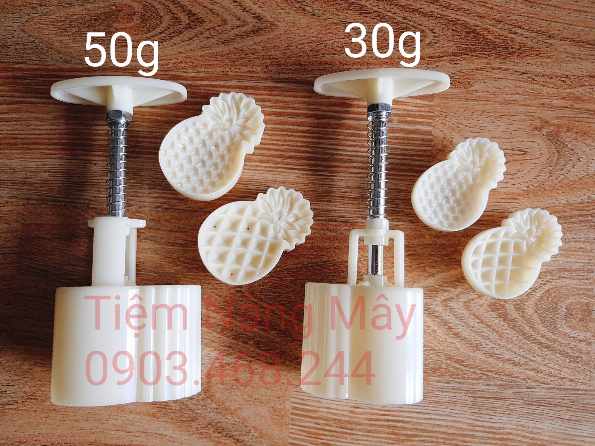 [HCM]Khuôn bánh dứa quả dứa 2 và 4 mặt