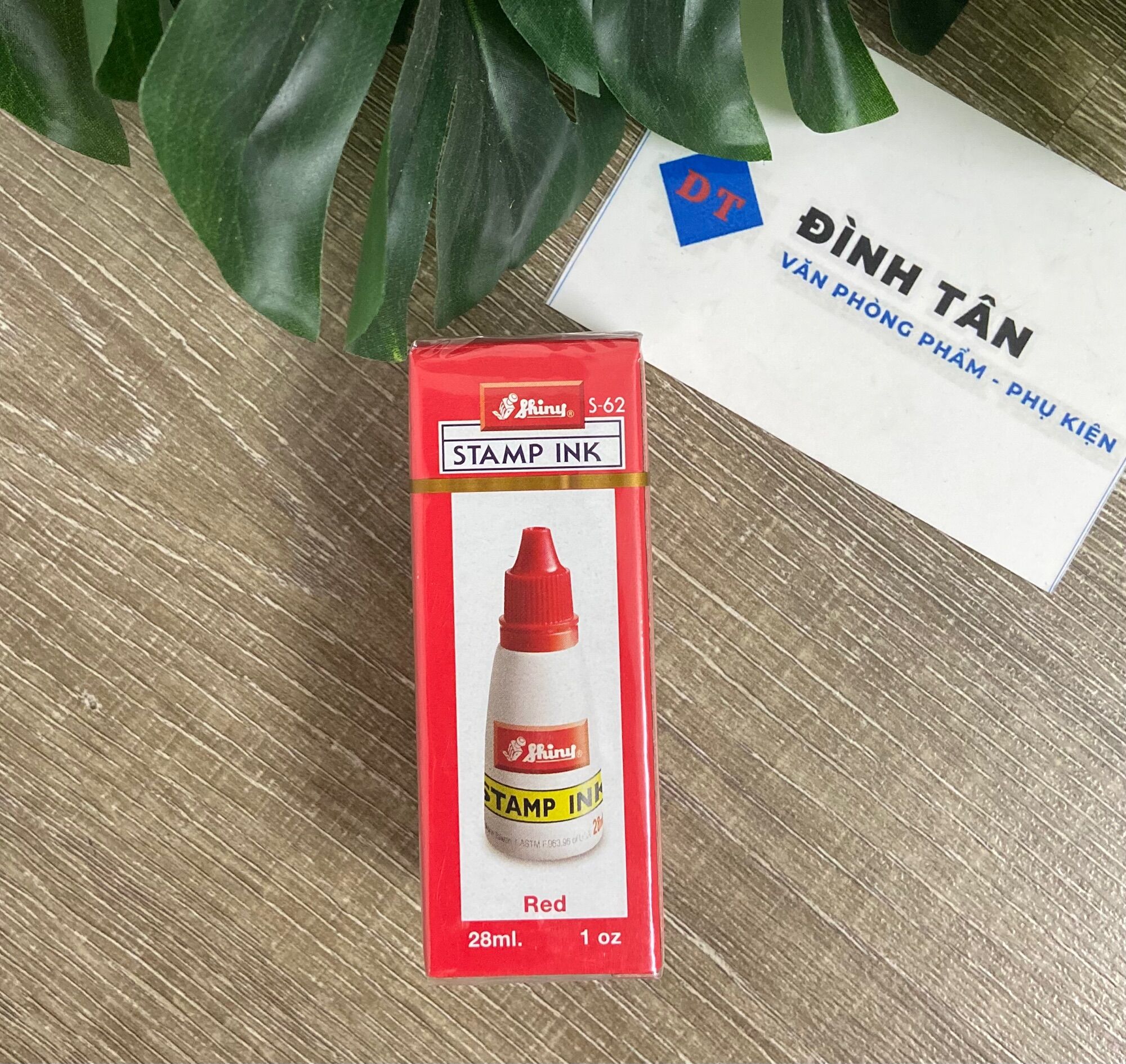 Mực Dấu Shinny Stamp Ink Lọ Lớn 28ml ( Chính Hãng )