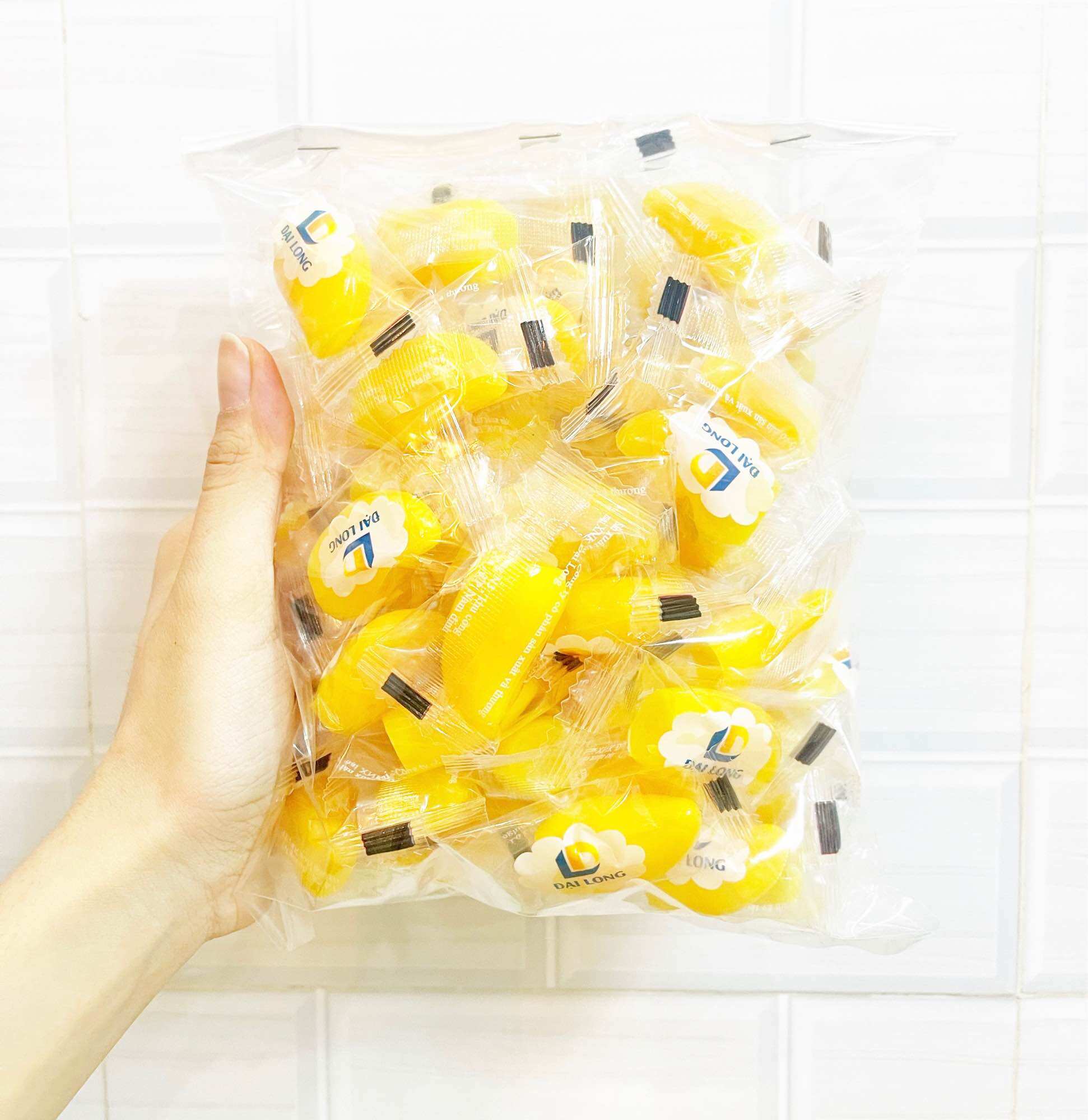 (DATE MỚI NHẤT: 2/2027) Kẹo Xoài Dẻo Bóc Vỏ Đại Long Nhiều Size (Có Sỉ)