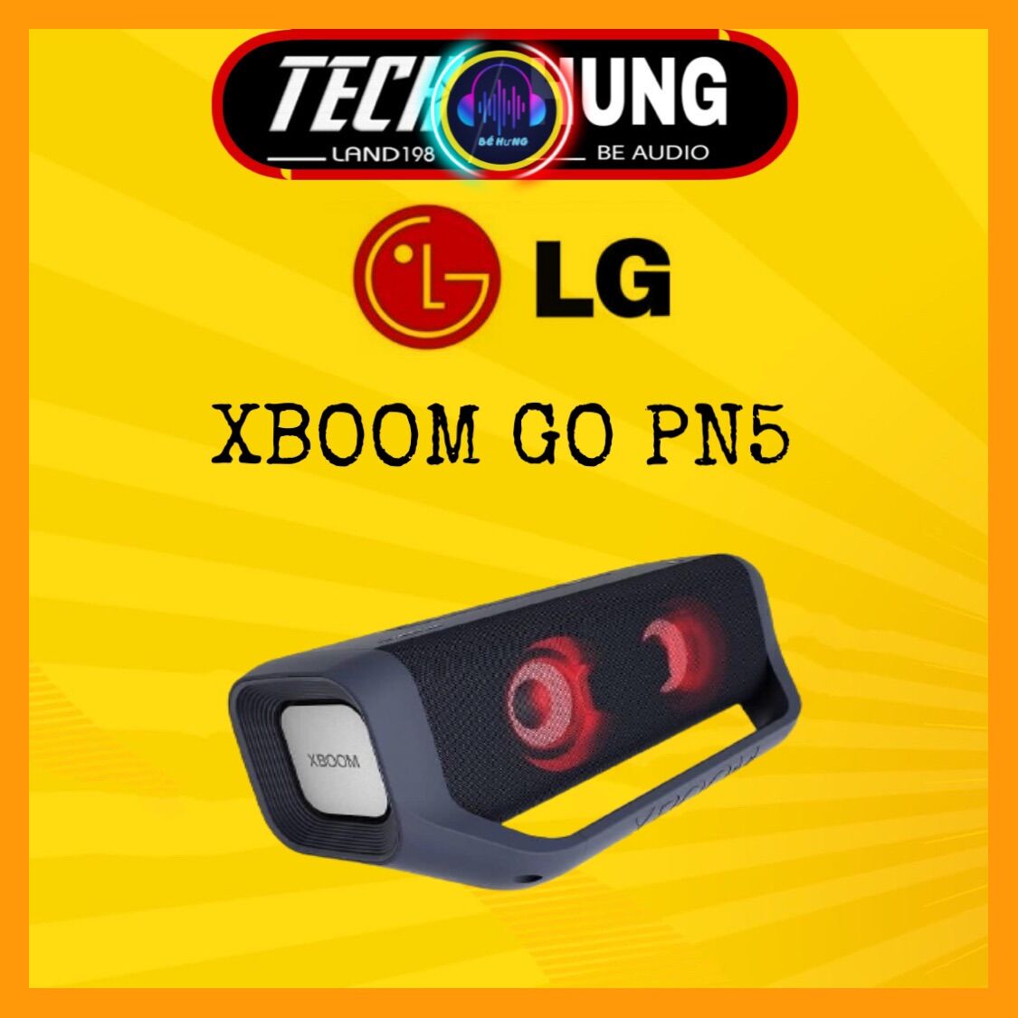 ( Loa cũ ) Loa Bluetooth LG XBOOM GO PN5 fullbox bảo hành chính hãng 12 tháng