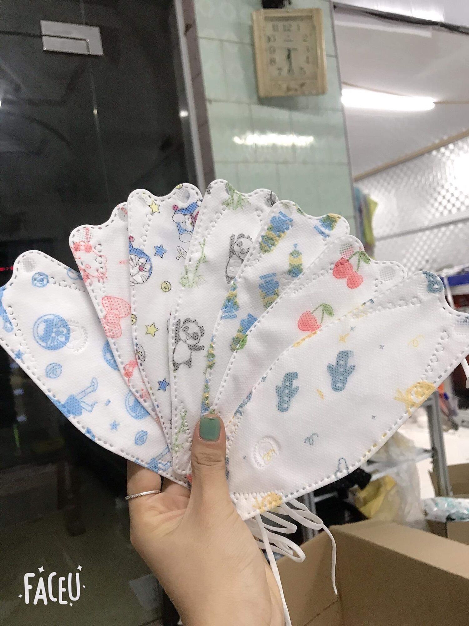 Sỉ 1 thùng khẩu trang KF94 trẻ em Đại Phát (600 chiếc)