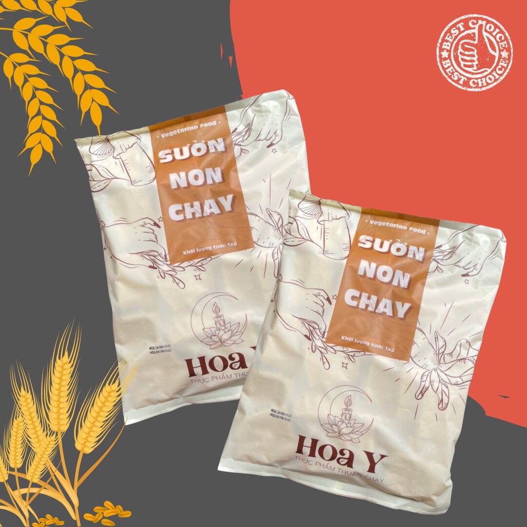 [HCM]Sườn Non Chay Hoa Y 1 KG