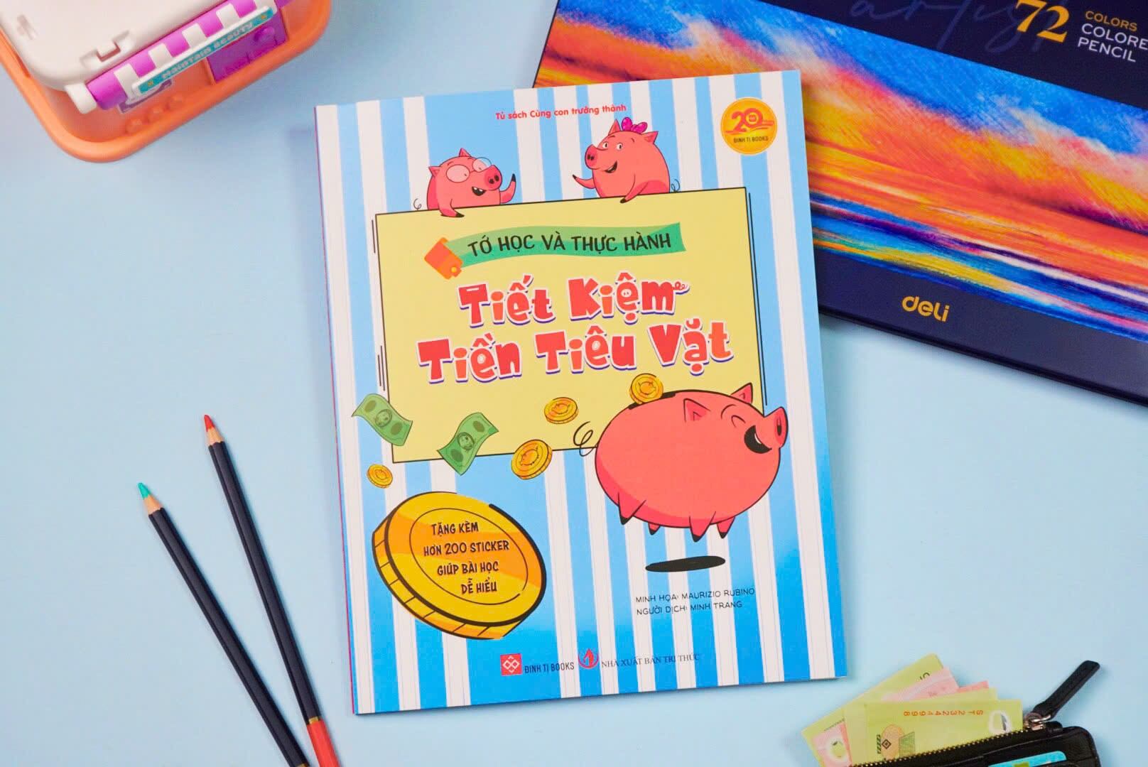 Cuốn sách - Tớ học và thực hành tiết kiệm tiền tiêu vặt