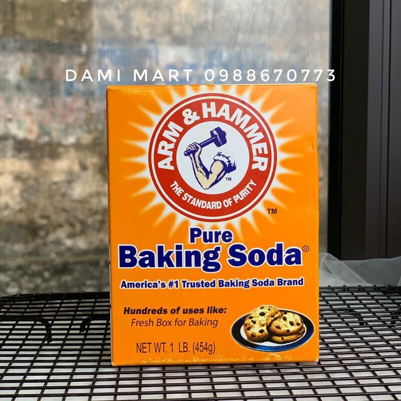 Bột baking soda Mỹ 454g