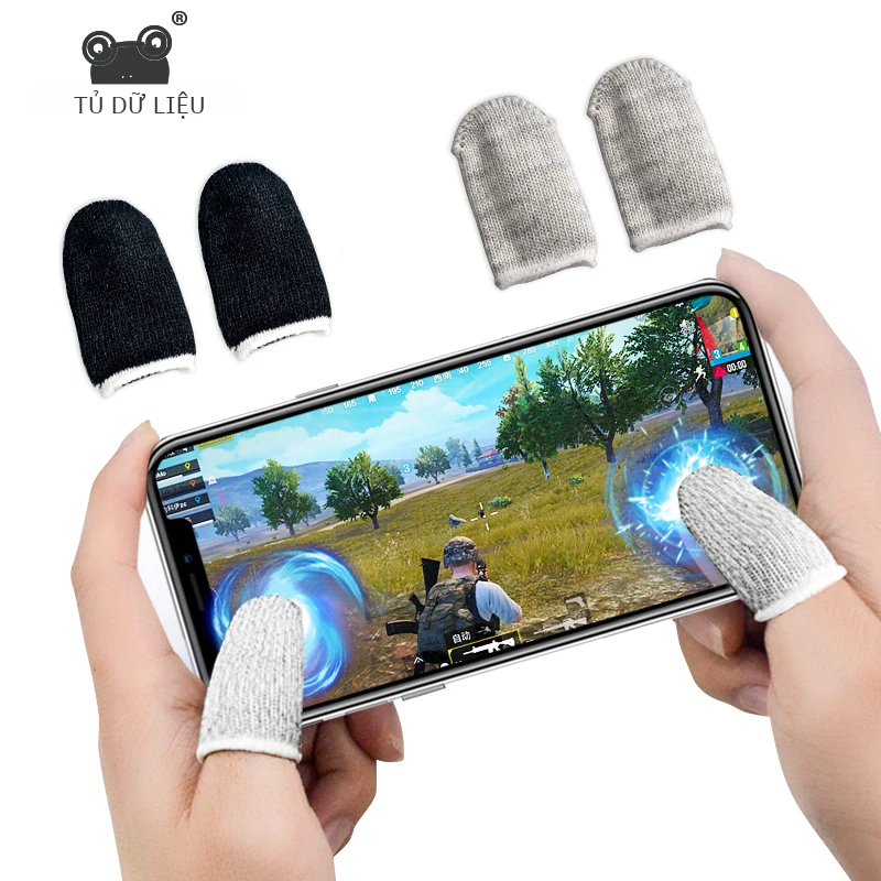 Dữ Liệu Ếch Bộ Điều Khiển Trò Chơi Thoáng Khí Vỏ Ngón Tay Chống Mồ Hôi Chơi Game Găng Tay Ngón Tay Cái Tương Thích Với Thiết Bị iPhone Và Android