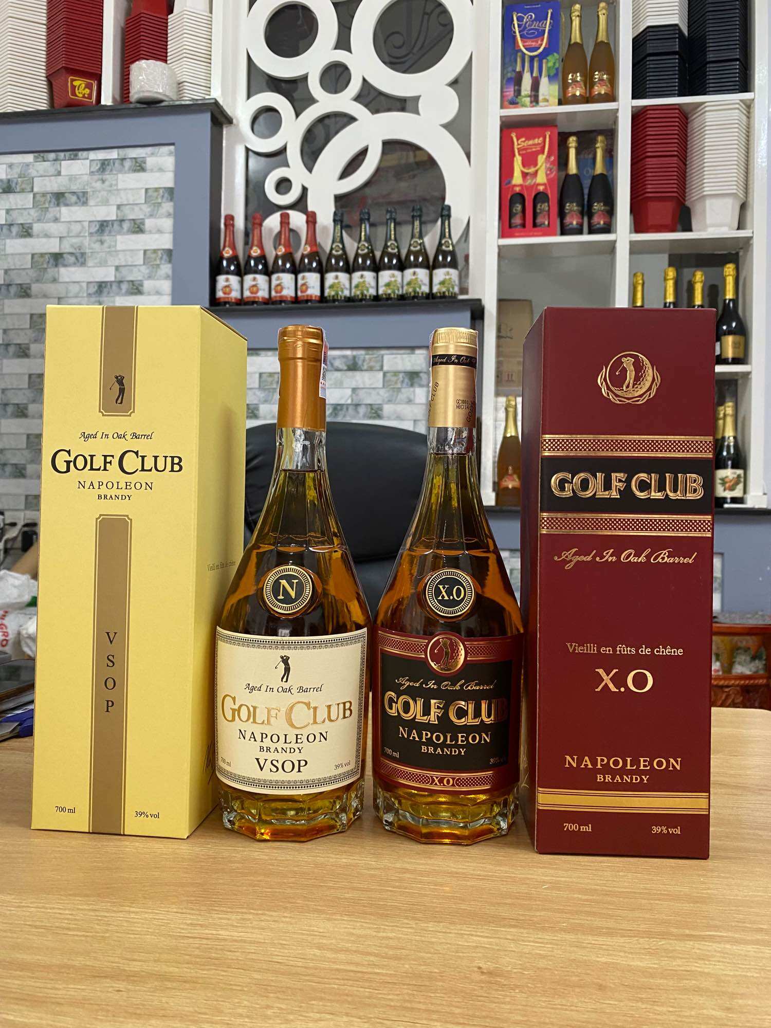 GOLF CLUB Napoleon Brandy 39% 700ml
