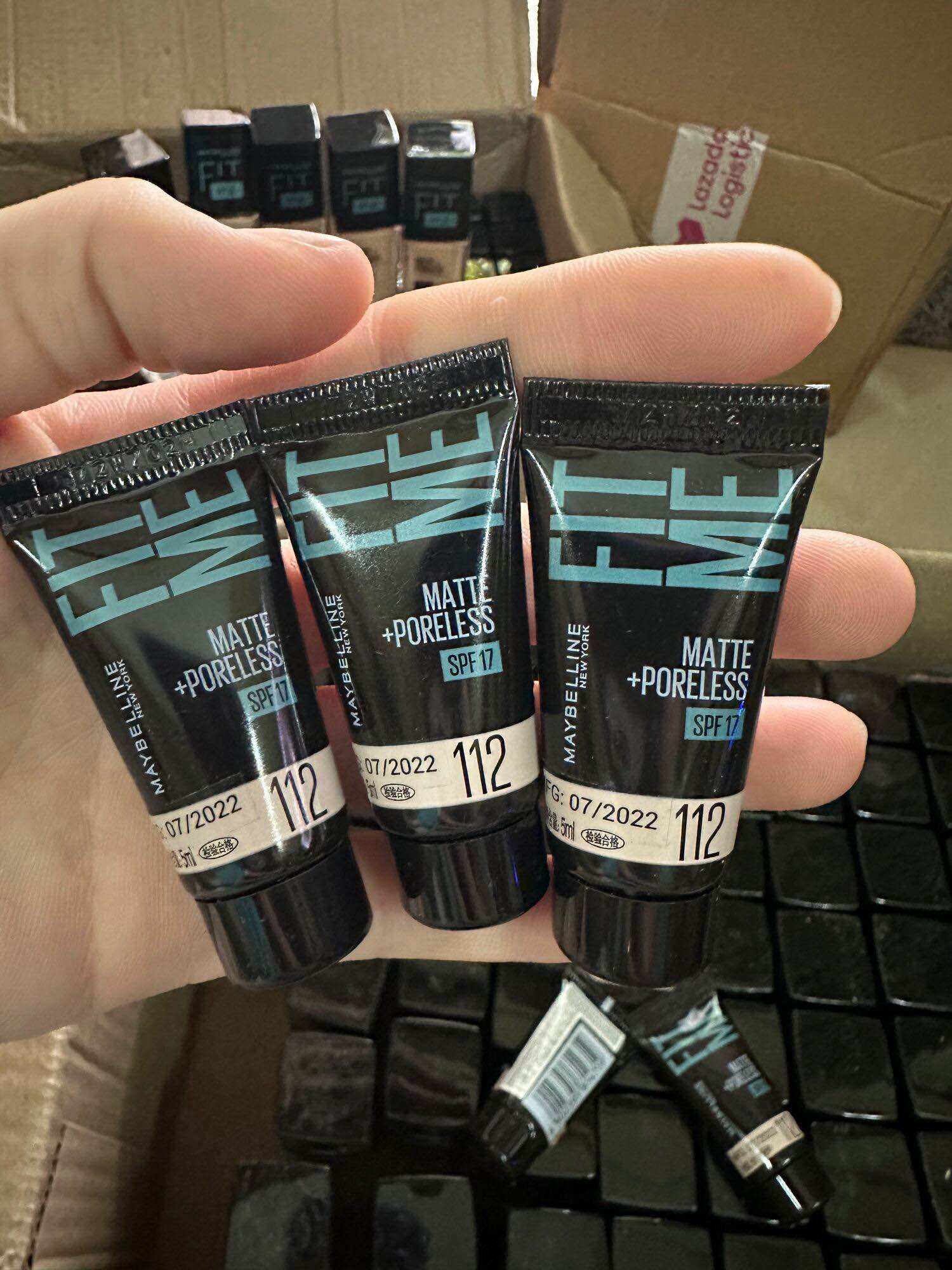 Combo 3 tuýp kem nền Maybelline Fit Me 5ml/tuyp