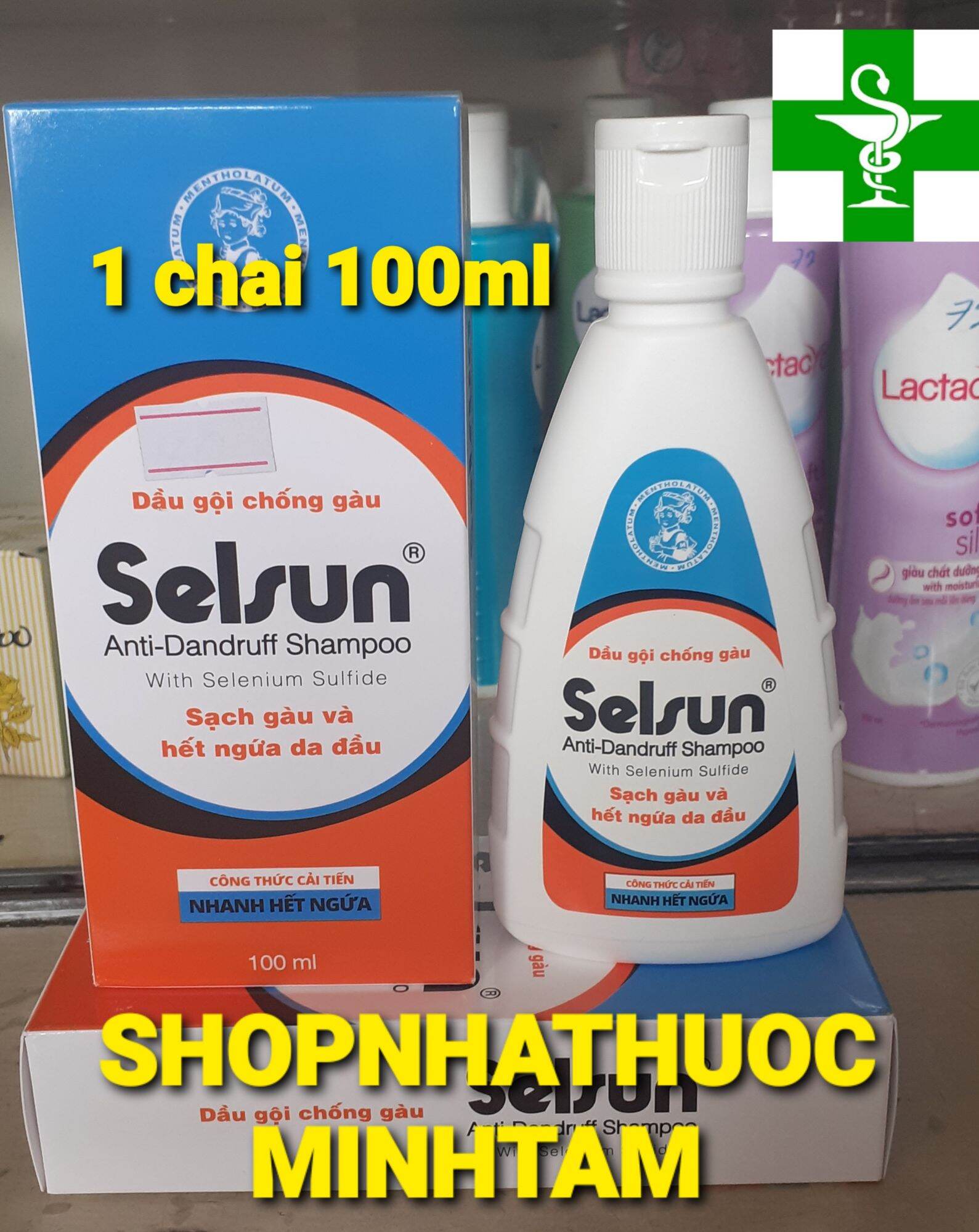Dầu gội đầu chống gầu selsun 1 chai 100ml