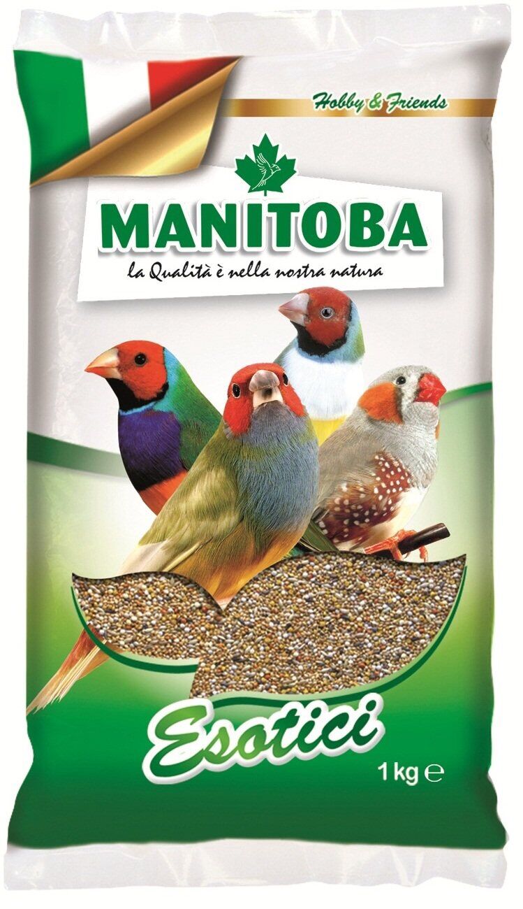 Hạt mix cho finch, 7 màu chiết lẻ gói 500g - 1kg
