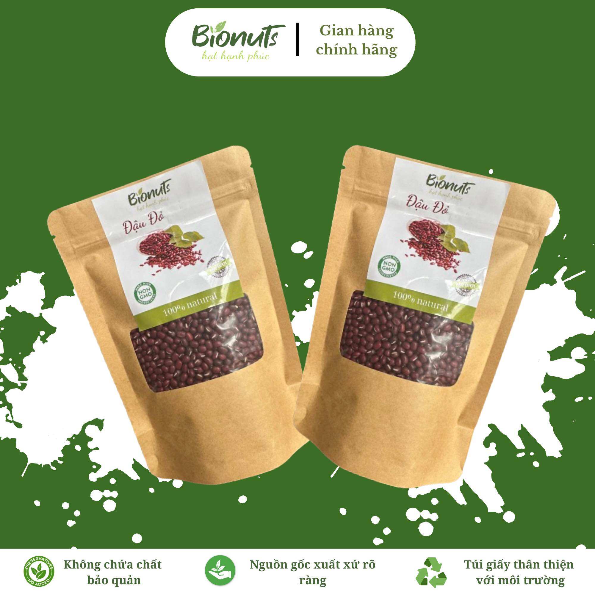 Đậu đỏ bionuts 500g