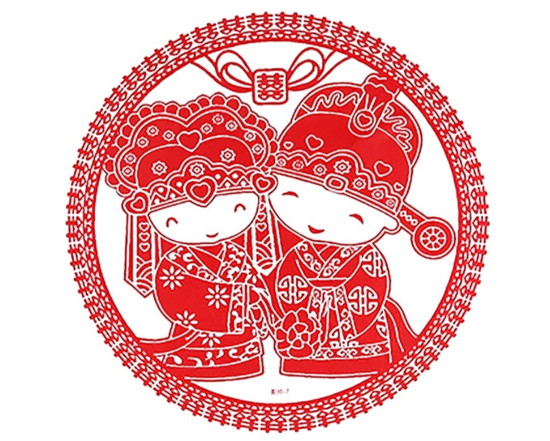 Miếng dán cửa phòng tân hôn