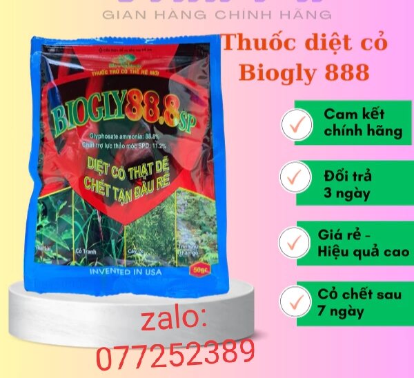 Thuốc cỏ 888 glyphosate 888℅