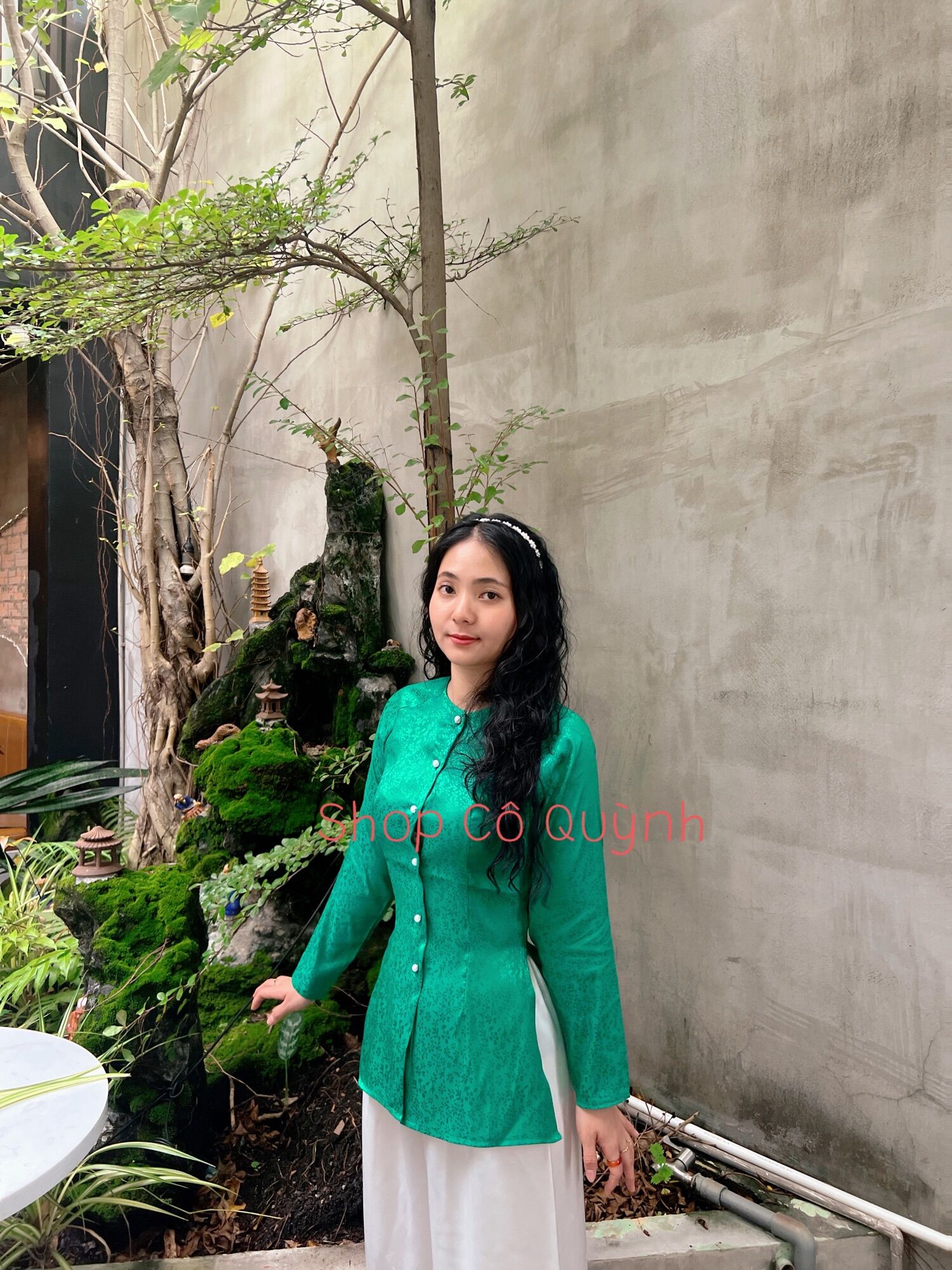 ÁO LẺ BÀ BA GẤM VÂN HOA NHÍ (KHÔNG KÈM QUẦN )