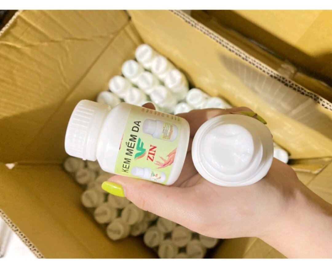 Kem mềm da nắp trắng ZIN