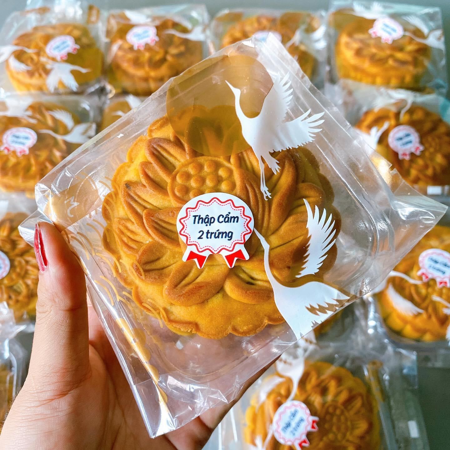 Bánh trung thu thập cẩm 2 trứng 220g (Bánh trung thu homemade)
