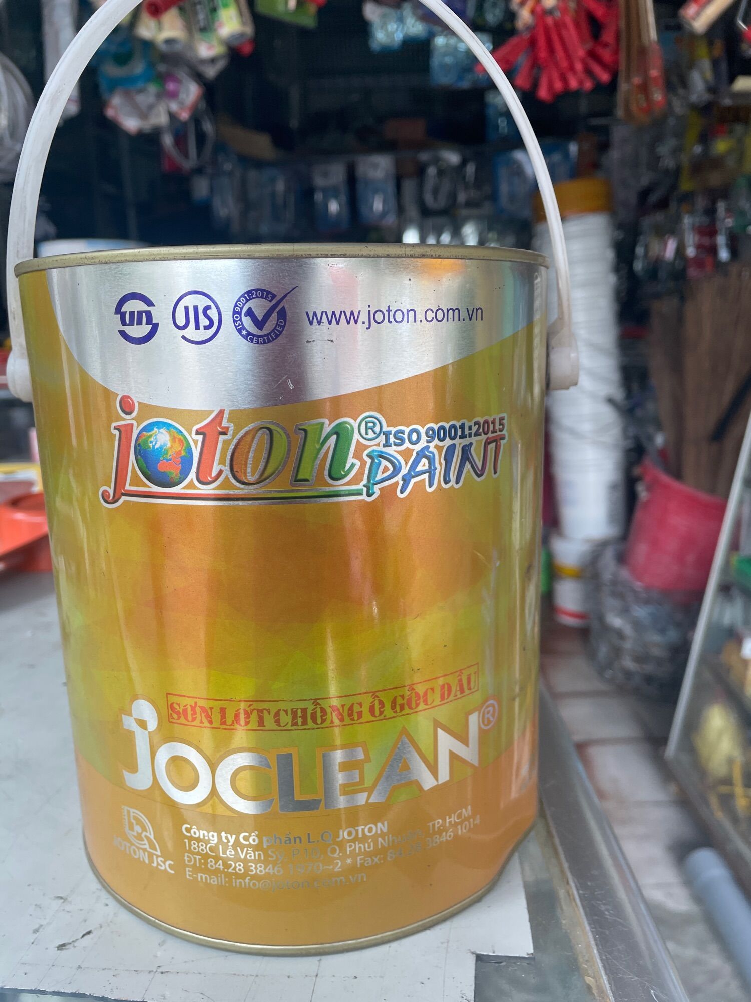 [HCM]Sơn lót chống ố gốc dầu JOCLEAN - 3kg