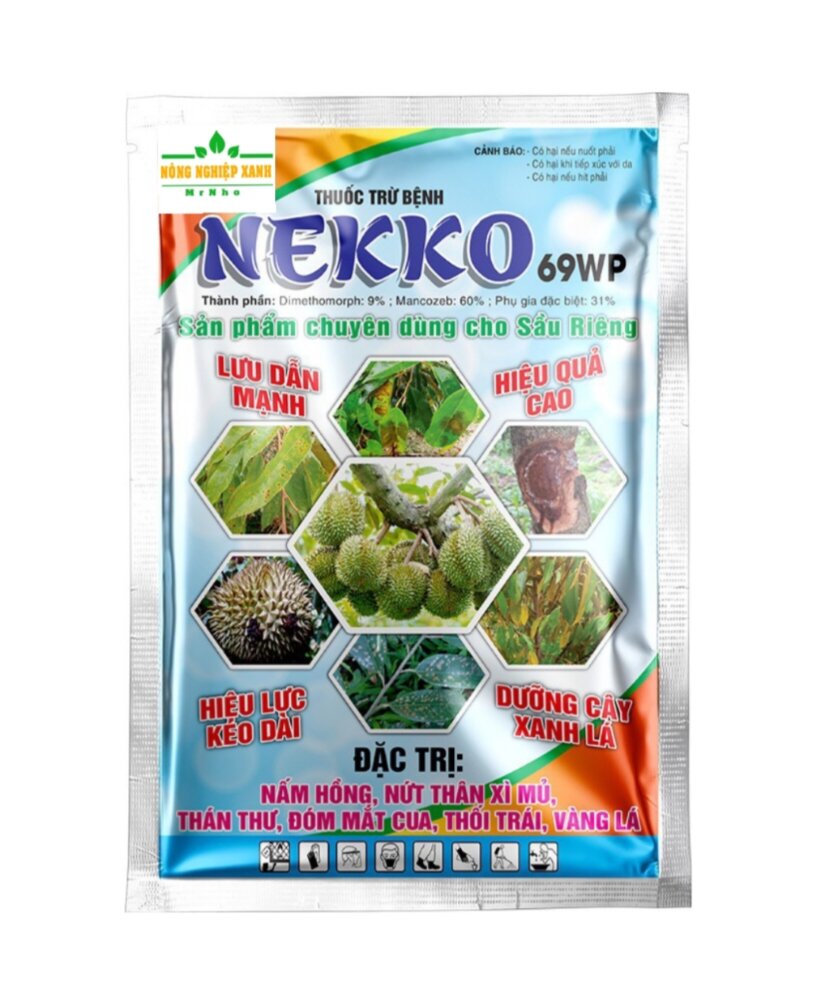 Nekko 69Wp . gói 500gr . chuyên dùng cho sầu riêng