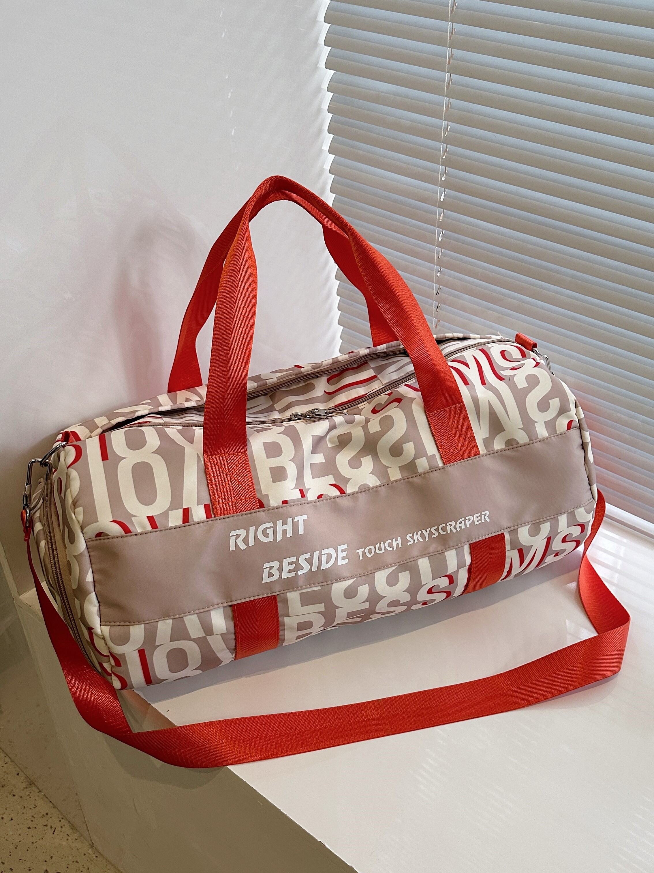 Túi Hành Lý Xách Tay Sức Chứa Lớn Túi Du Lịch Có Thể Bọc Vali Kéo Nữ Túi Du Lịch Túi Tập Gym Một Bên Vai Gọn Nhẹ Chống Nước