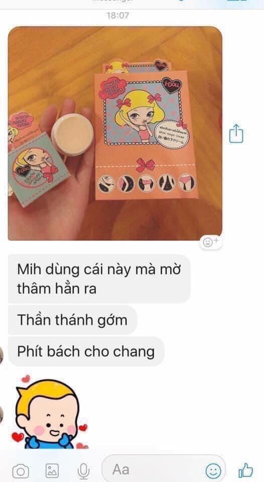 (Auth) Kem thâm nách idoll Thái Lan