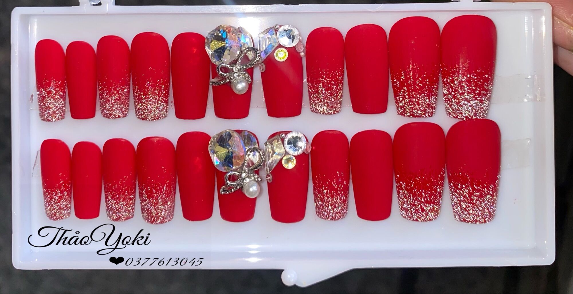 Móng tay giả thiết kế/ Nailbox thiết kế