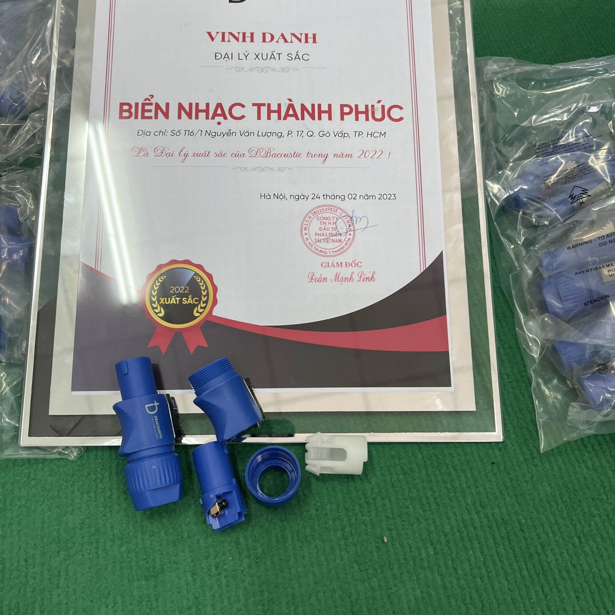 jack loa sân khấu db acoustic
