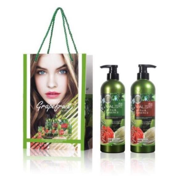 [Tặng Ủ tóc] Dầu gội cặp BƯỞI -Grapefruit 850ml ( cả cặp gội + xả 2 chai)