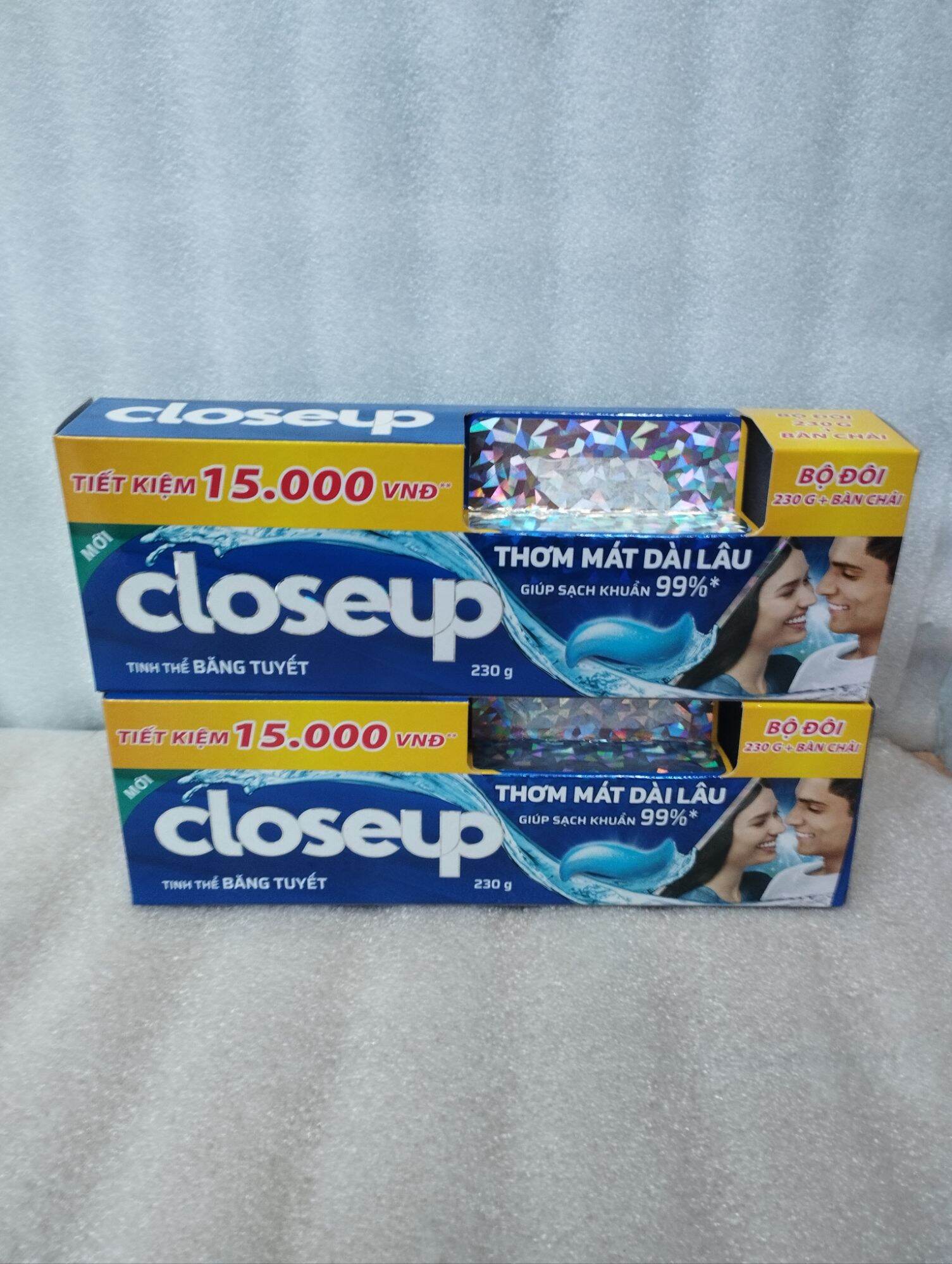 Combo 2 cây kem đánh răng closeup lộc đề 230g / 180g