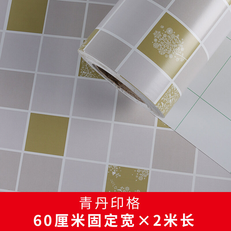Giấy dán tường mosaic phòng tắm giấy dán tường tự dính miếng dán gạch men phòng tắm giấy dán tường chống nước giấy dán chống dầu phòng tắm chịu nhiệt độ cao