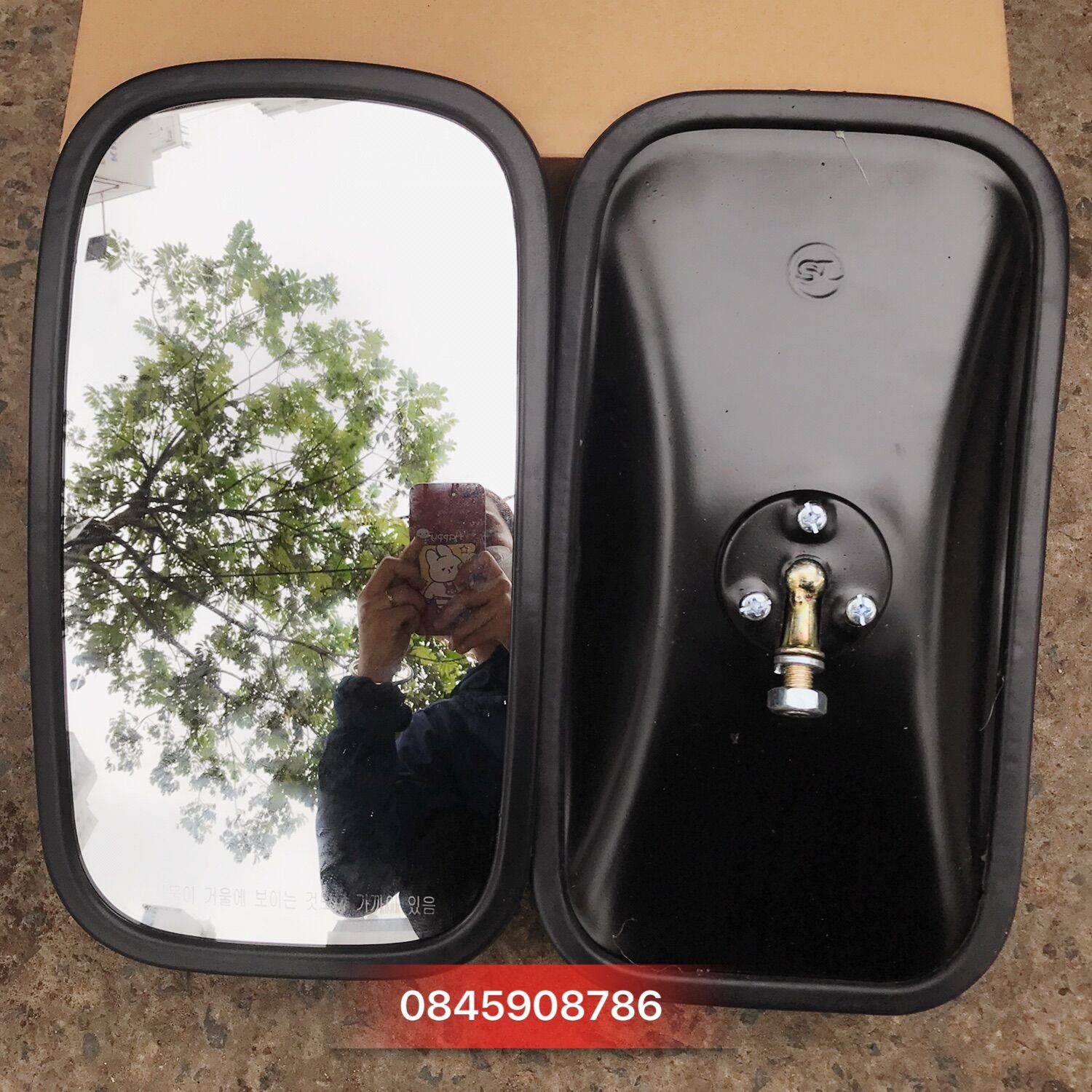 Gương chiếu hậu, kiếng chiếu hậu dùng cho xe tải, xe khách, xe ba gác loại SL748B