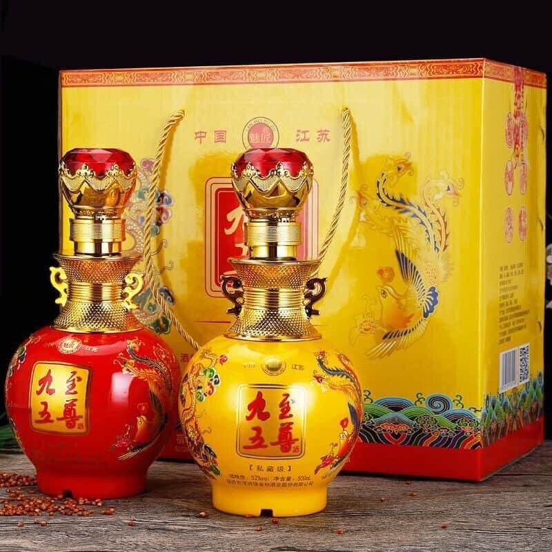 Combo 2 bình mao đài long phụng