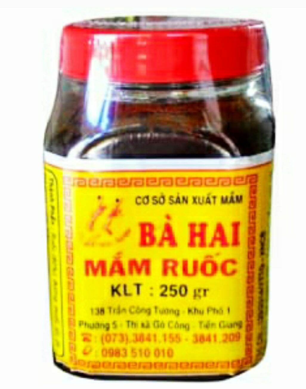 Mắm ruốc Bà Hai Gò Công 250g