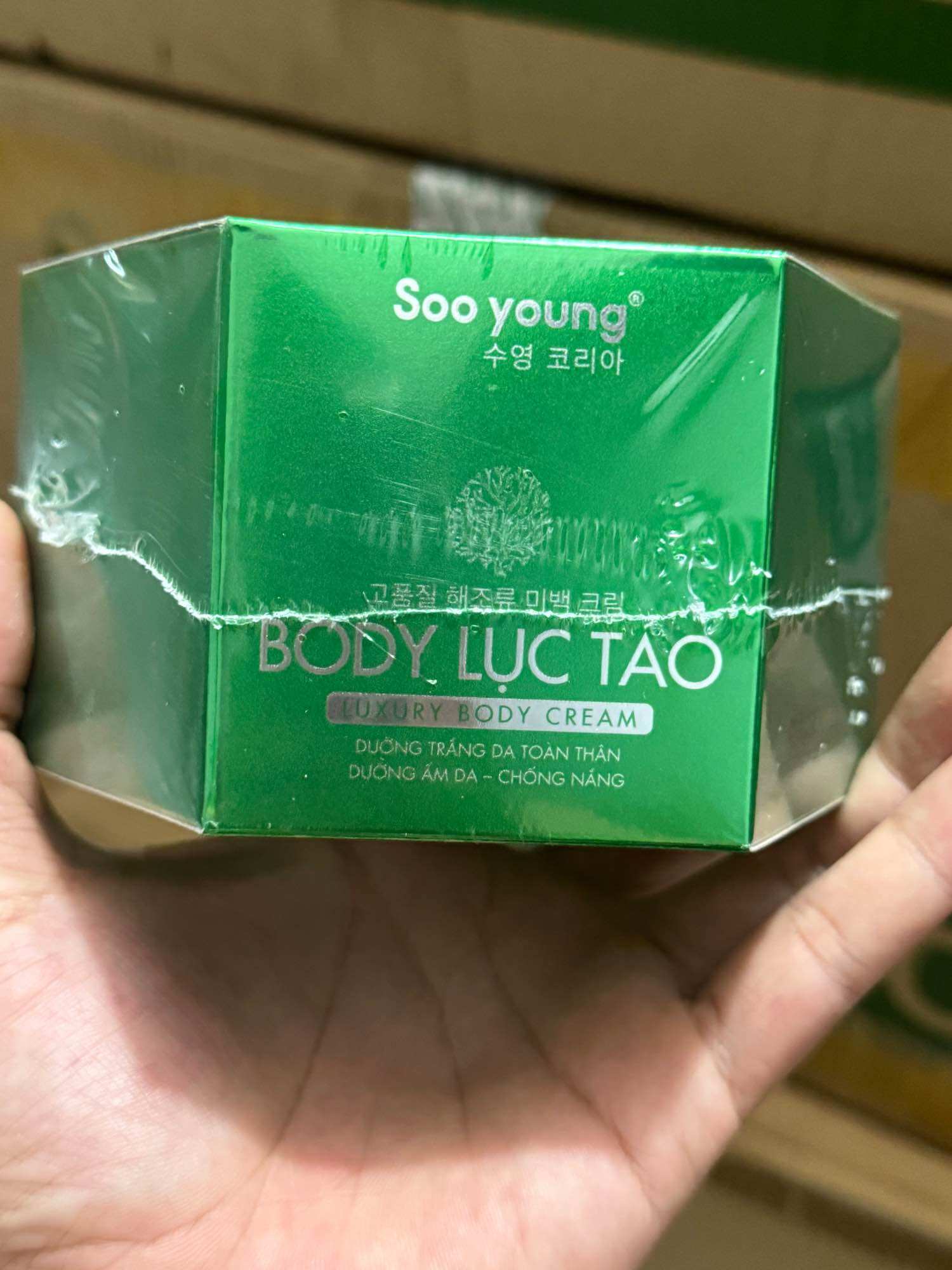 Body Lục Tảo Soo Young 250g( Chính hãng)