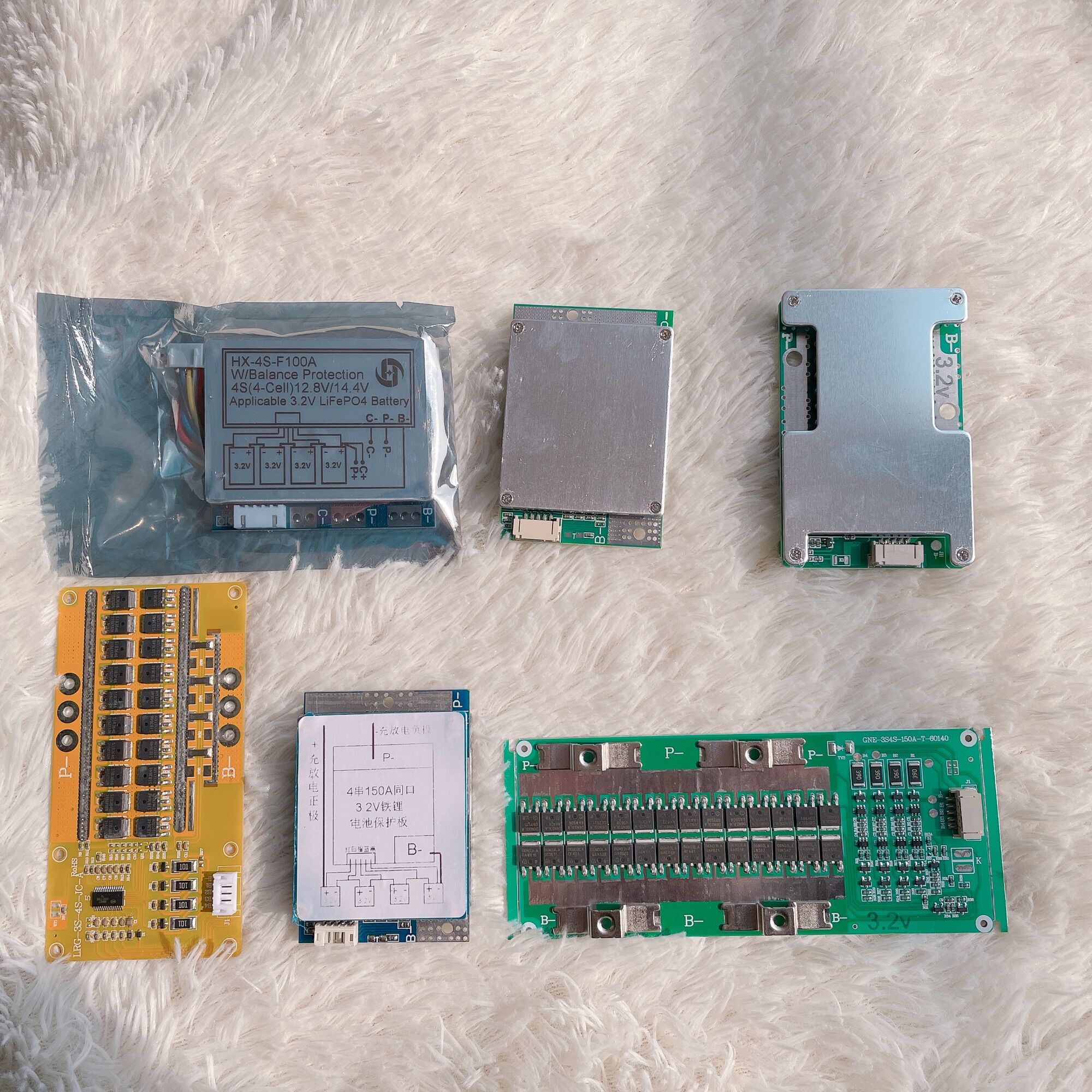 Mạch bms 4s 3.2V 150A