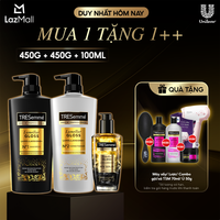 Combo Dầu Gội, Dầu Xả, Serum TRESemmé Lamellar Gloss LamellarBond+ Phủ Bóng 8X Chuẩn Salon 450g, 450g,100ml