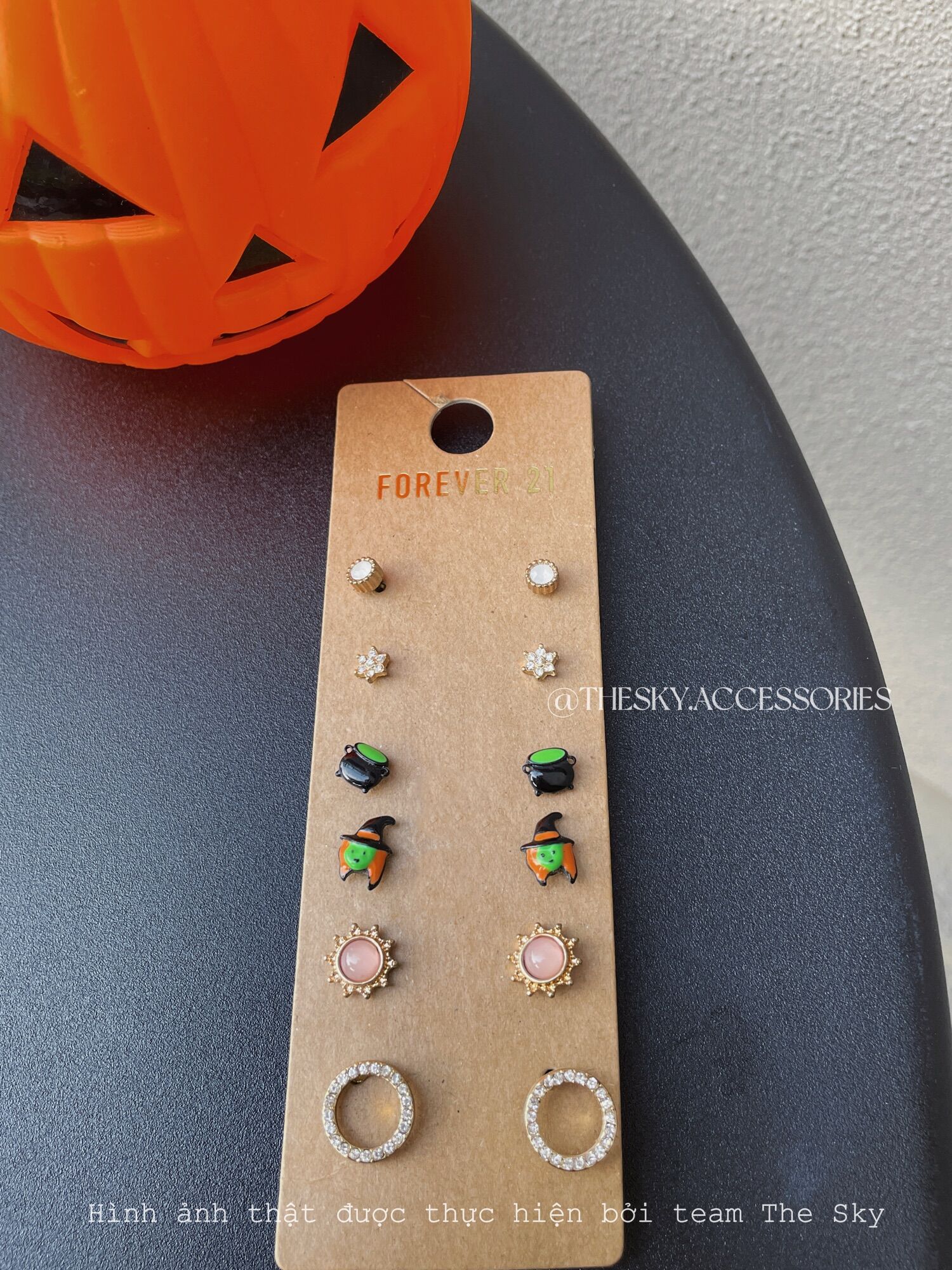 Set bông tai nhiều đôi Halloween rùng rợn 𝑻𝒉𝒆 𝑺𝒌𝒚 𝑨𝒄𝒄𝒆𝒔𝒔𝒐𝒓𝒊𝒆𝒔
