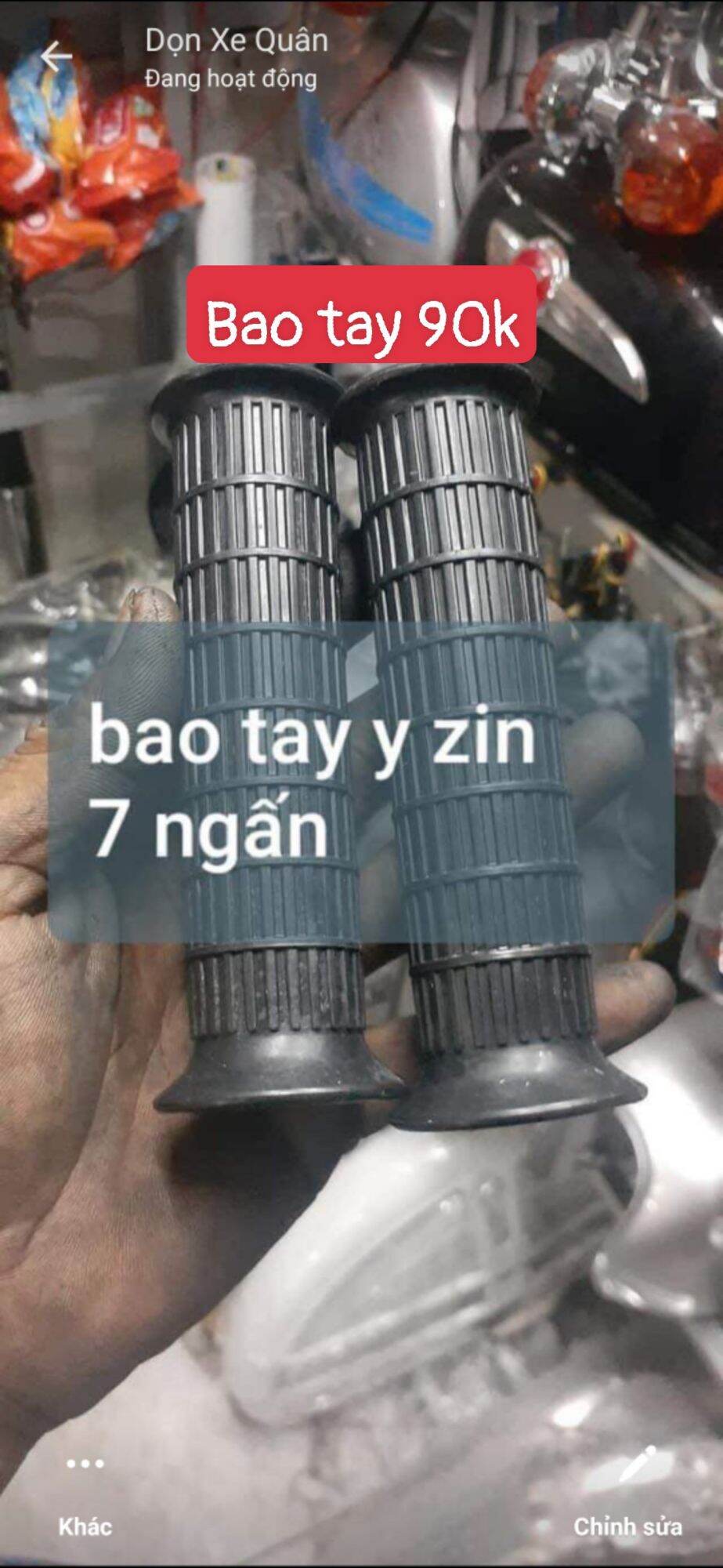 Bao tay 7 ngấn 67, hàng gia công. dành cho mọi dòng xe 67 - 68 - cd - cl