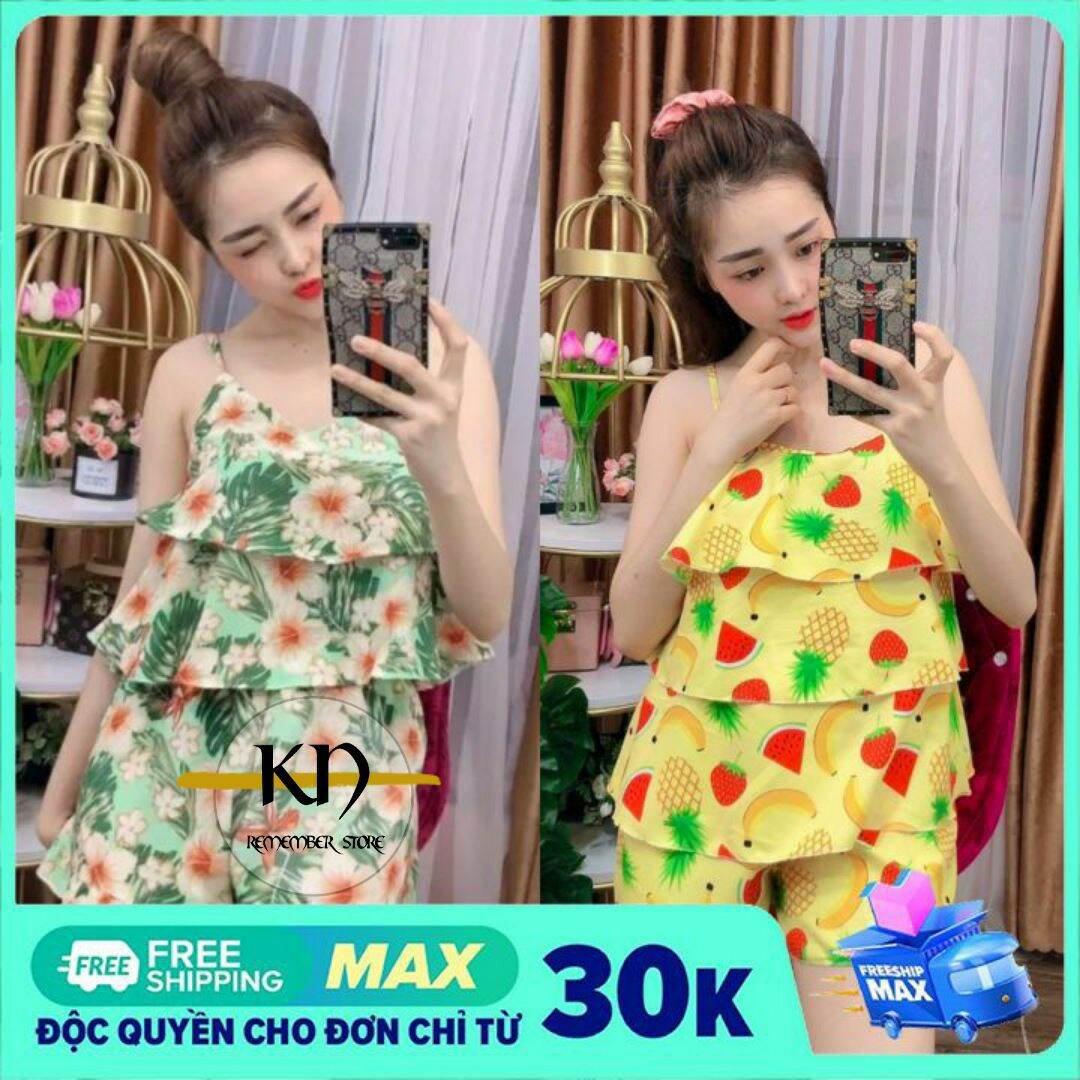 Set bộ mặc nhà cho nữ giá rẻ - đồ bộ nữ - đồ bộ dễ thương - đồ bộ giá rẻ m01