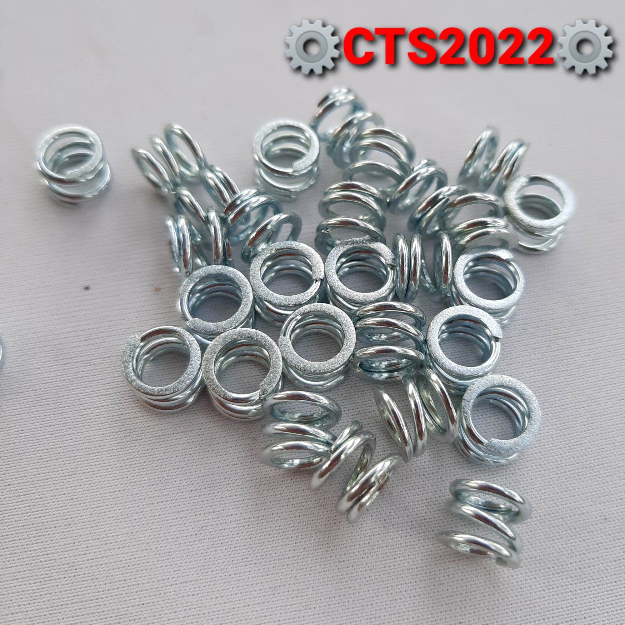 Lò xo nén phi 7.5mm sợi thép 1.0mm