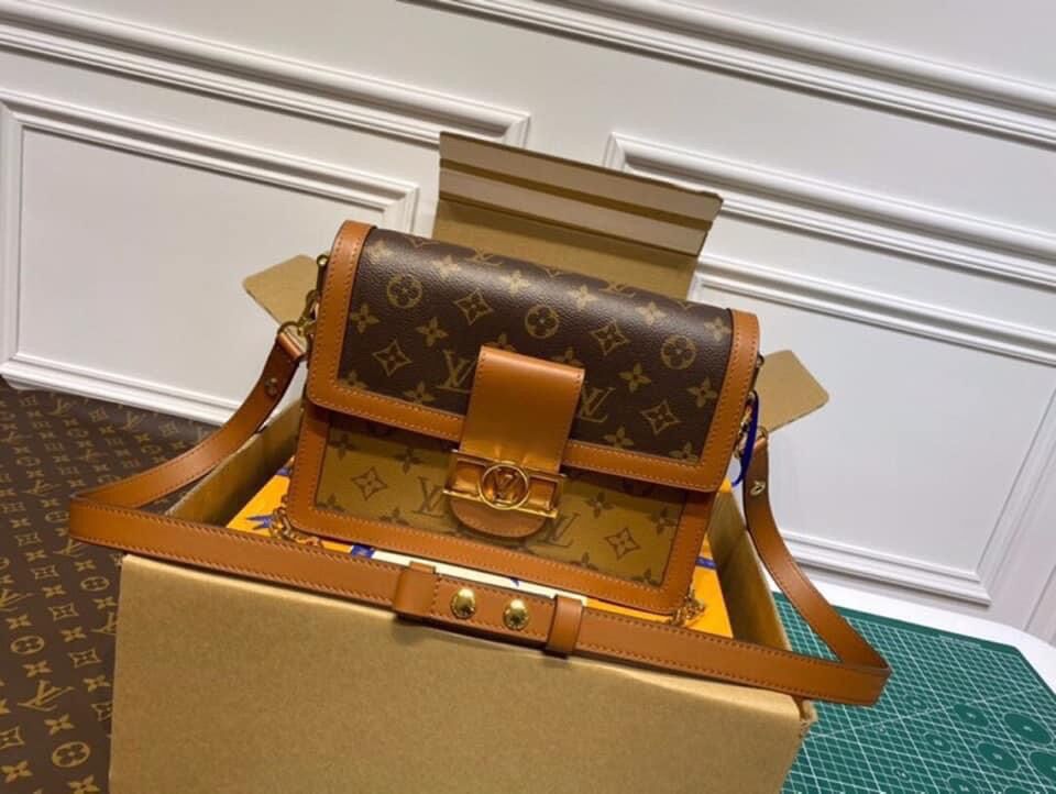 Túi lv dauphine bản vip size 20 full 2 lớp box