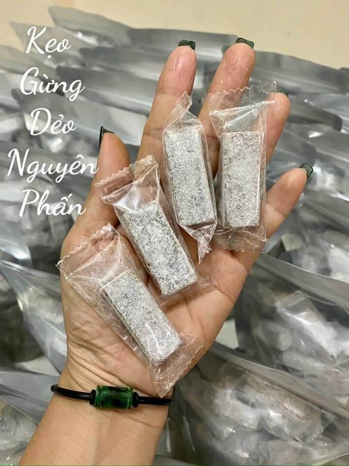 Kẹo gừng dẻo nguyên phấn 500g