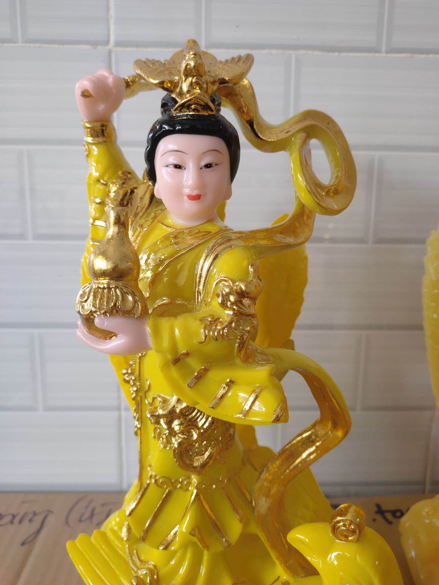 Tượng Cửu Thiên Huyền Nữ cao 30cm