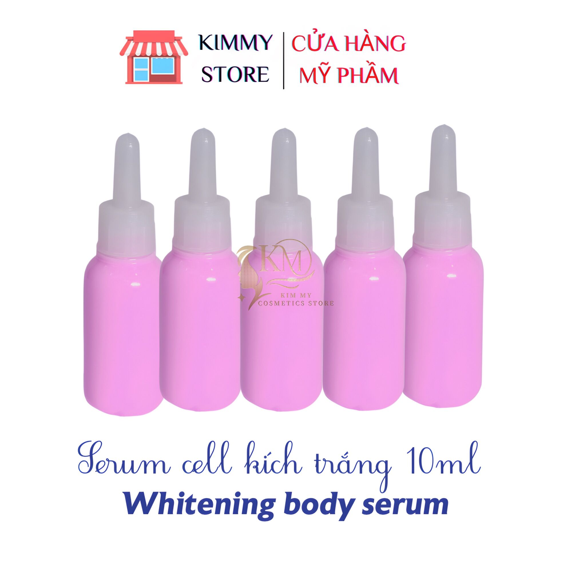 01 chai 10ml cell cấy trắng mạnh cấp ẩm