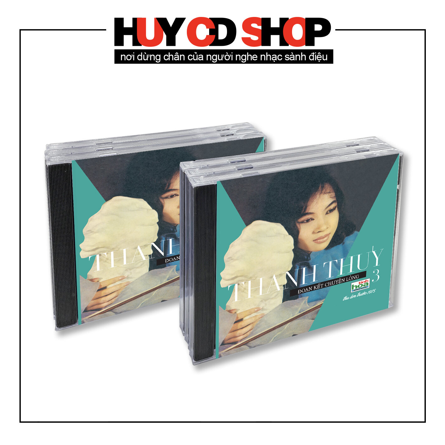 Đĩa CD Thanh Thúy thu âm trước 75 - Đoạn kết chuyện lòng - Nhạc vàng trữ tình Bolero - Đĩa lòng Trắng