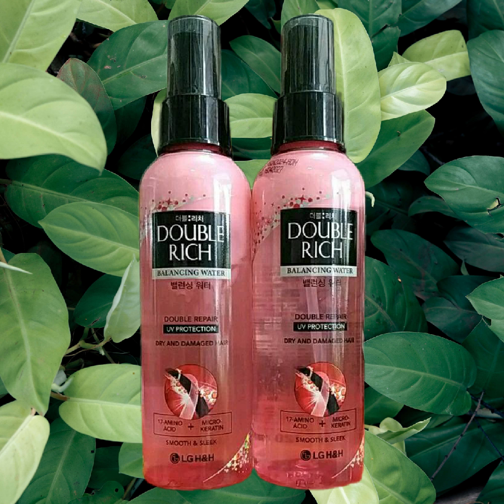 NƯỚC XỊT DƯỠNG TÓC BỊ KHÔ XƠ HƯ TỔN DOUBLE RICH 120ML NUÔI DƯỠNG VÀ CHỐNG NẮNG BẢO VỆ TÓC