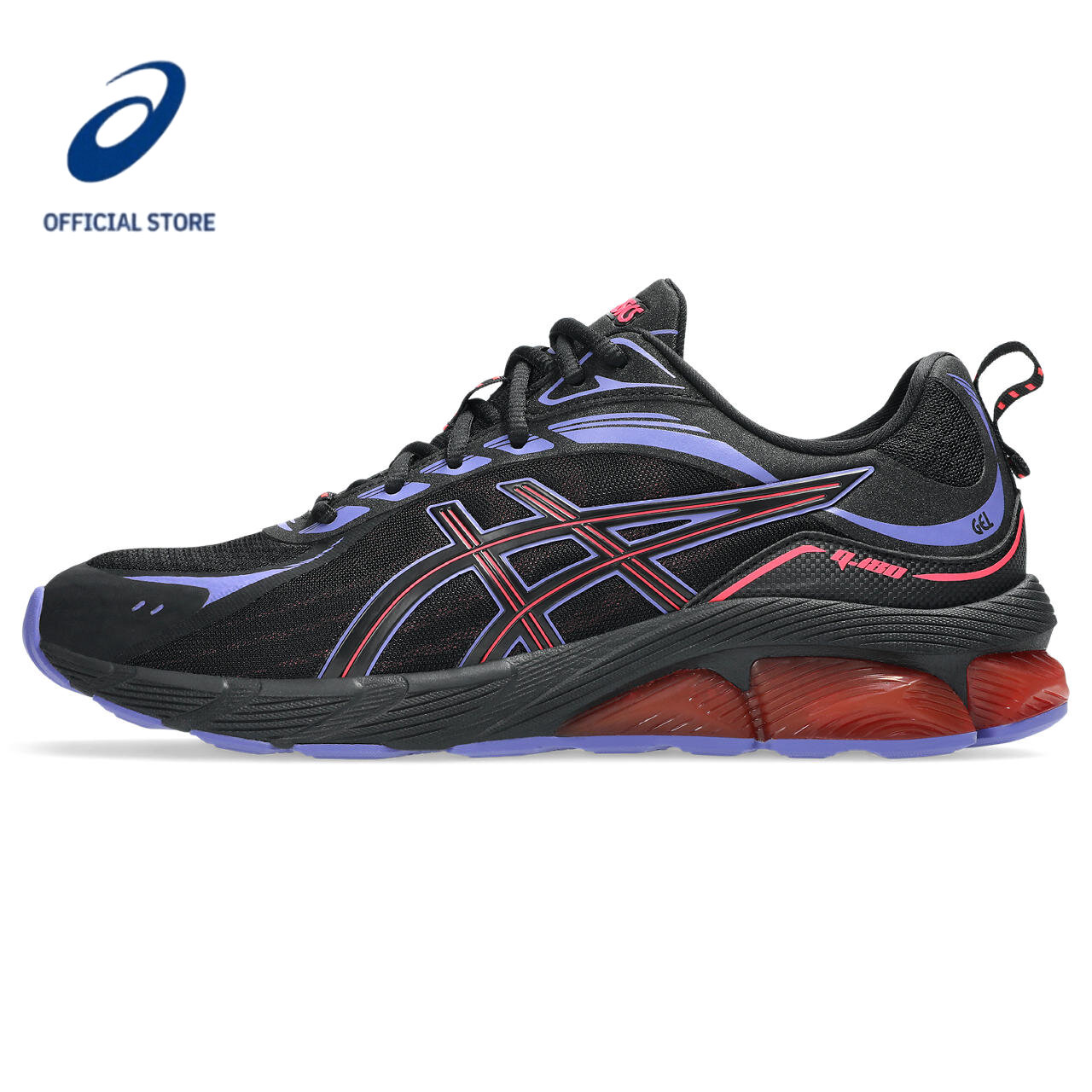 Giày Thời Trang Thể Thao Unisex ASICS GEL-QUANTUM 180 VIII màu Black/Diva Pink 1203A594.004